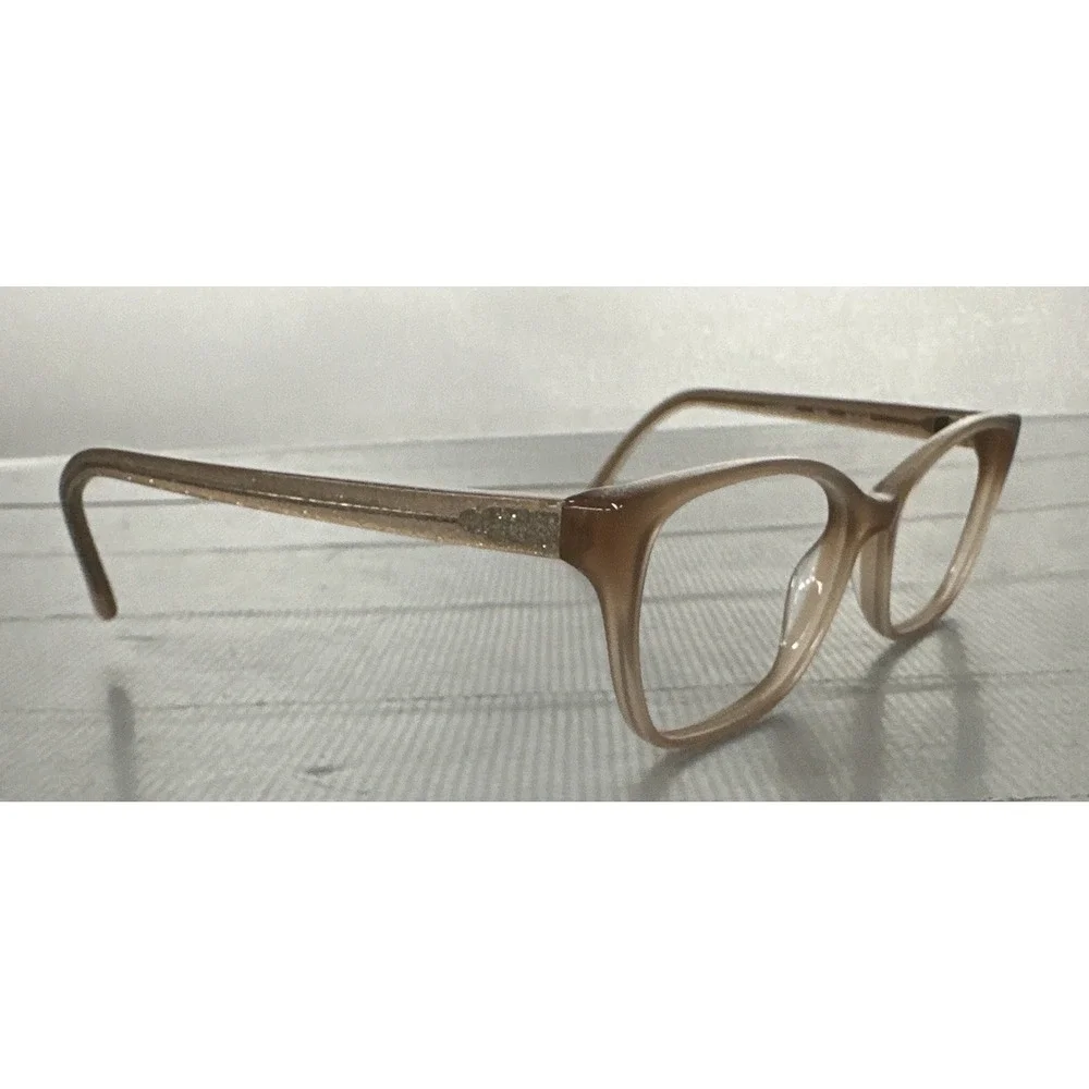 Badgley Mischka Eyeglasses, Frames Only, Tashie, 52-16-135, Plastic, Sand